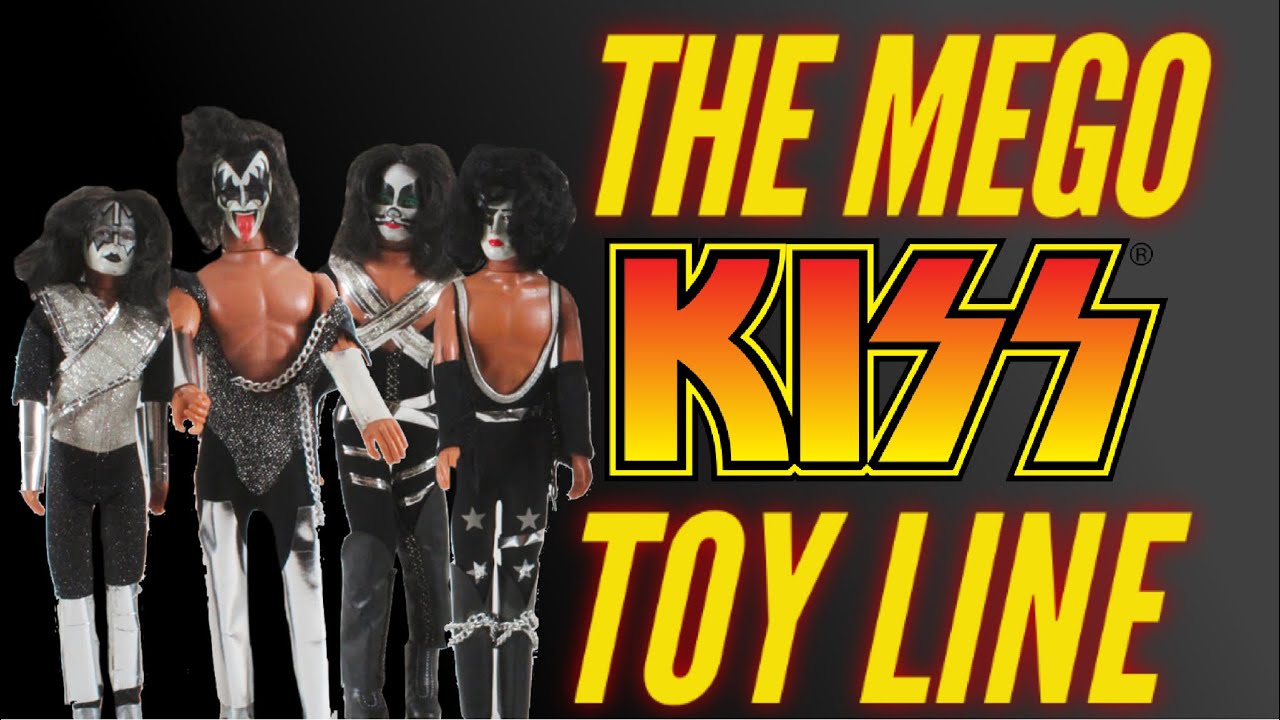 Mego Kiss Action Figures