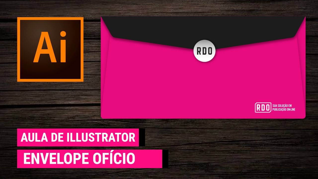 01 - Identidade visual: Desenhando envelope ofício com o Illustrator