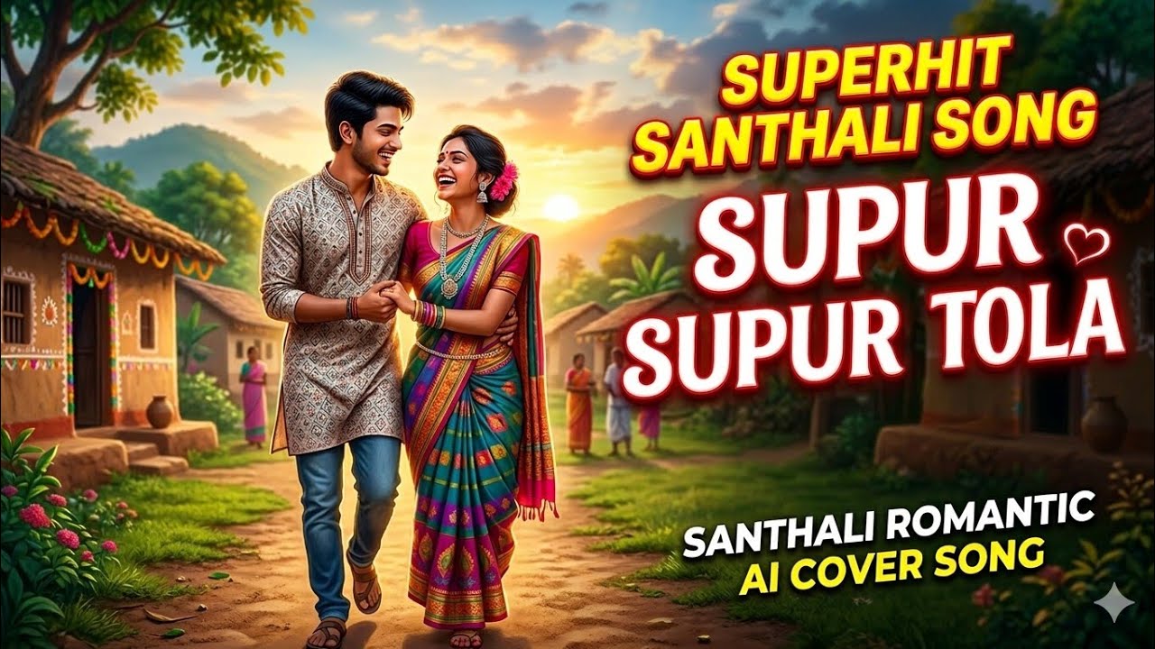 Supur Supur Tola |💞 Latest Santhali Pop Song 2026 💞| Santhali Romantic Ai cover Song 