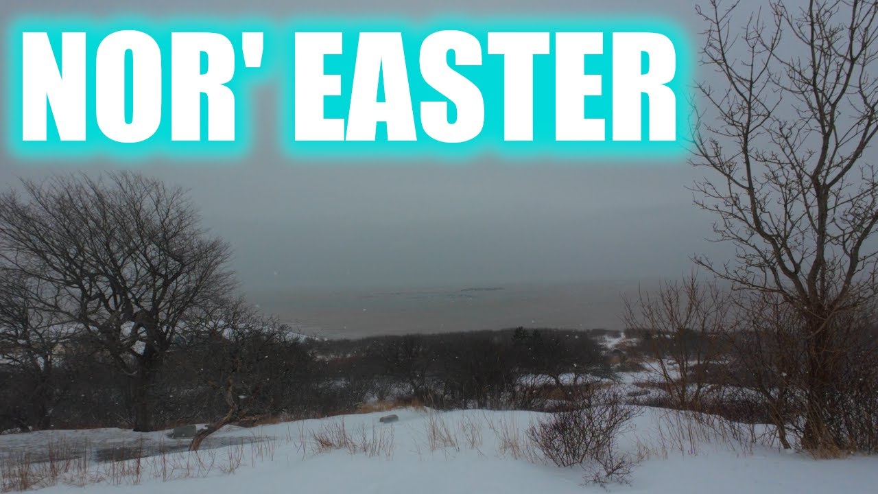 Walking During A Nor’easter, Saint John, New Brunswick