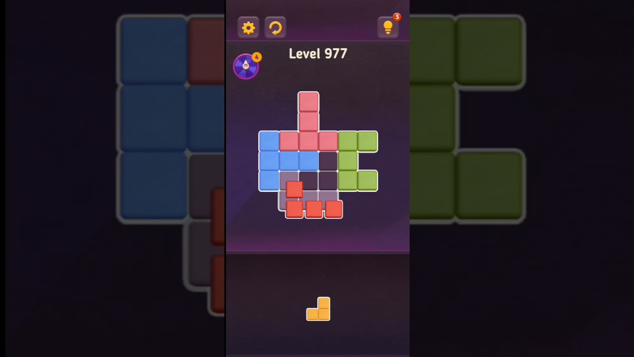 Block King Shapes Level 971 to Level 980