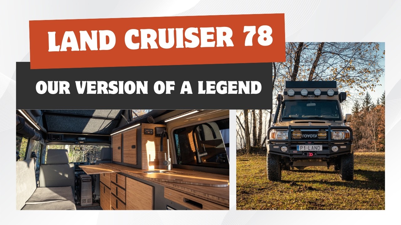 LAND CRUISER 78 TROOPY | Легендарная переделка Toyota в кемпер от нашей компании!