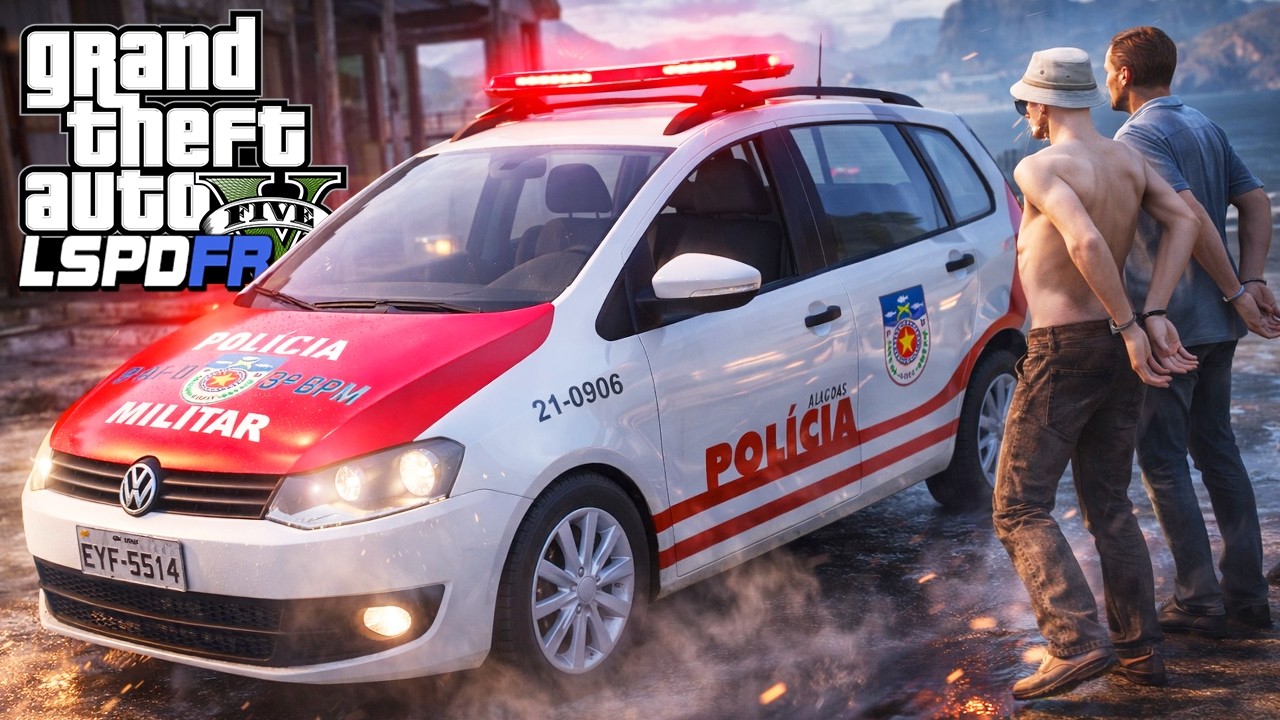 NÃO EXISTE IDADE PARA O CRIME TRAFICANTES DA TERCEIRA IDADE! - PMAL - GTA 5 ROTINA POLICIAL