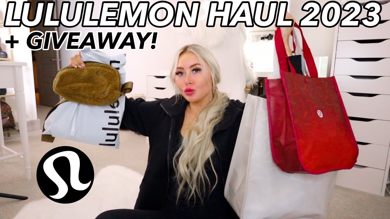 $600+ lululemon try-on haul + GIVEAWAY! *US & INTERNATIONAL*