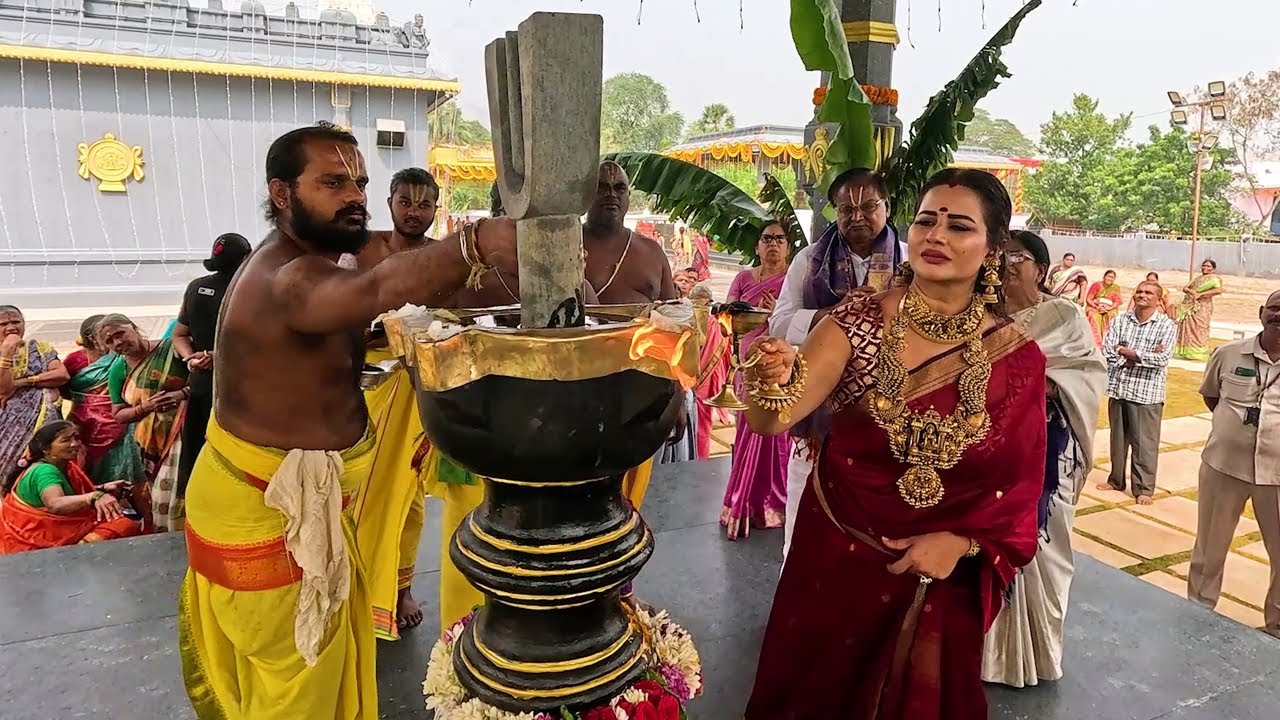 Brahmotsavam Day 4: Unjala, Garudotsavam & Ekantha Seva at Dokiparru Temple | Megha Engineering