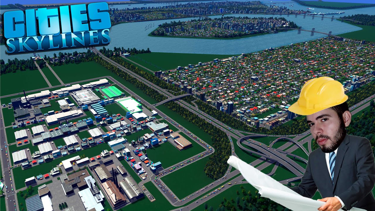 TRÂNSITO TRAVADO DE UMA ENORME METRÓPOLE!! 🚗 - Cities Skylines  - CONSERTANDO O TRANSITO