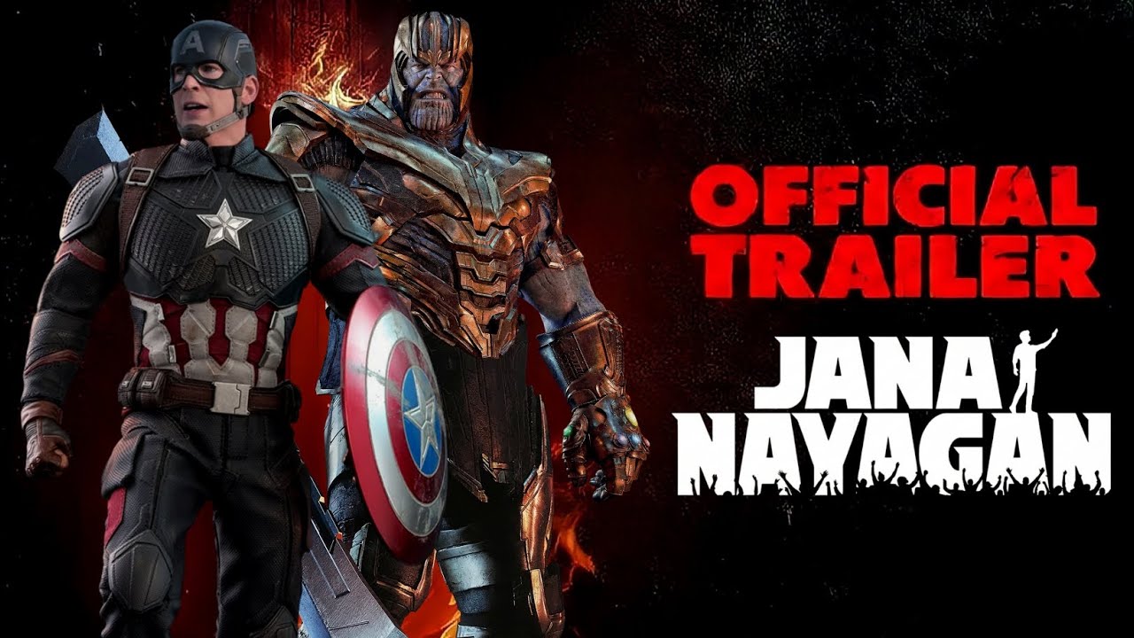 Captain America trailer in Jana Nayagan version  | @AnirudhOfficial | #jananayagan