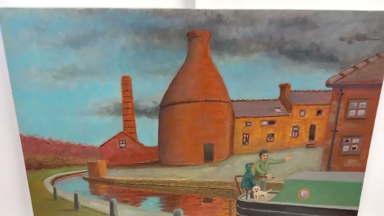 FINISHED painting Long port canal 