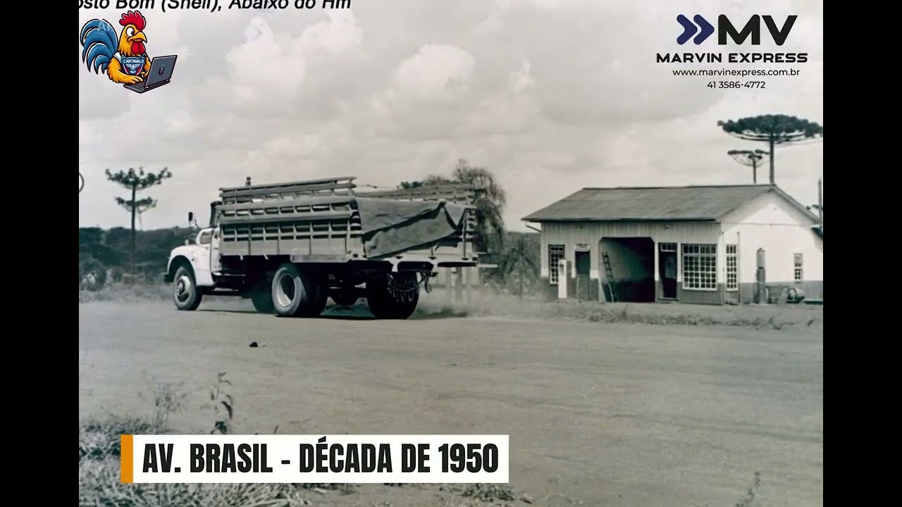 Cidade de Cascavel como você nunca viu ante #cascavelpr #imagenshistóricas #memóriaafetiva