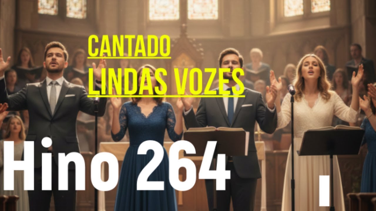 Hino 264 – Redentor Celeste Santo | Hino CCB #HinosCCB #ccbhinos  -