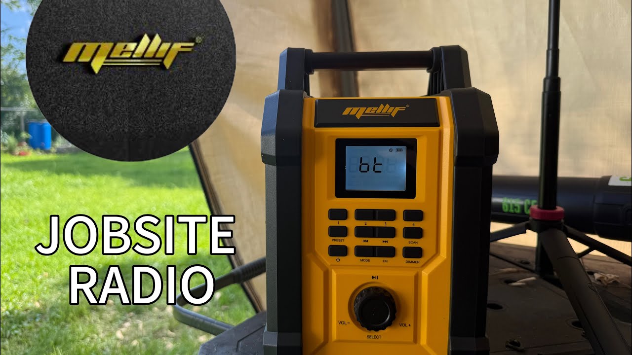 Mellif jobsite radio for Dewalt