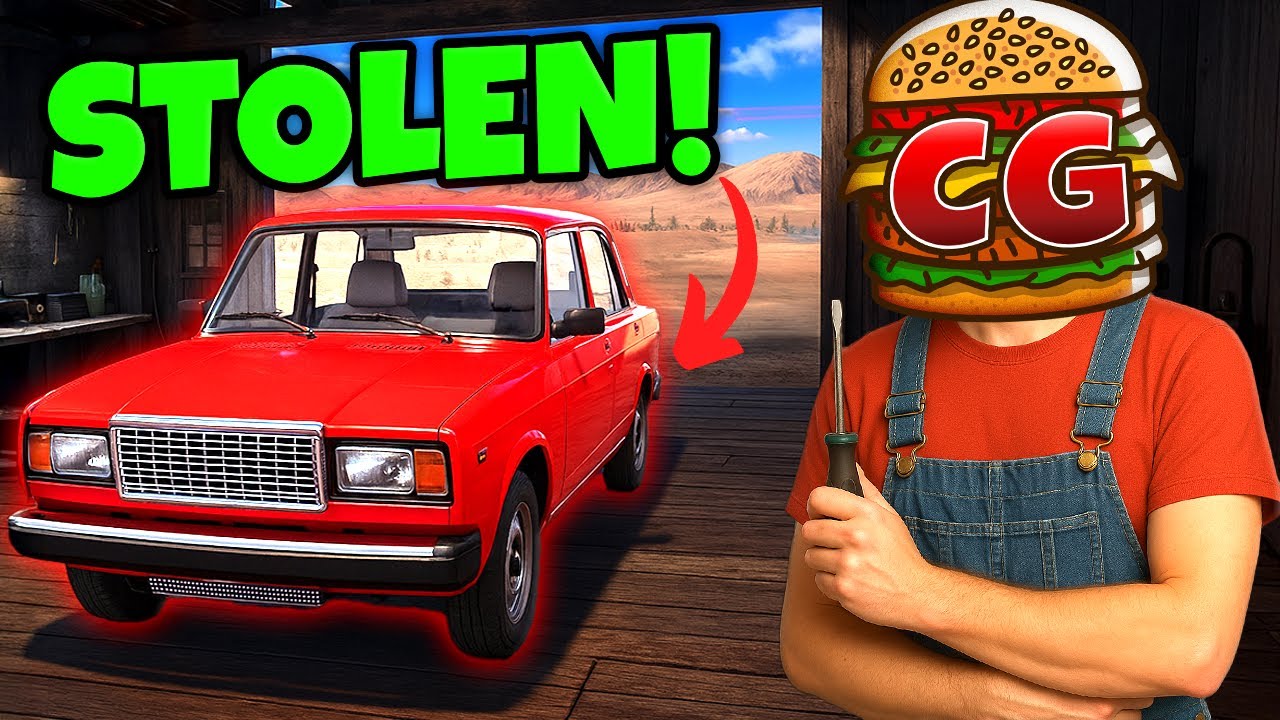 Busted for Selling Stolen Cars?! Police Raid My Garage! (Used Cars Simulator)