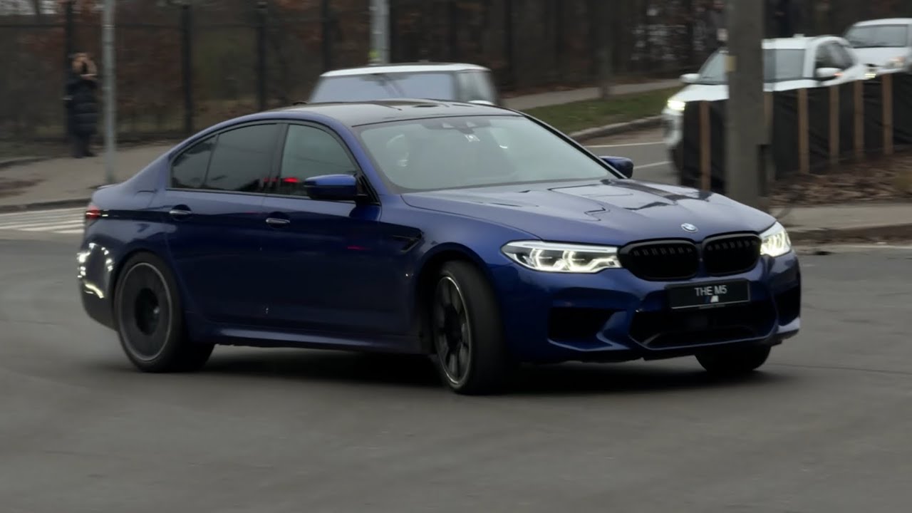 ДРИФТ В ГОРОДЕ НА М5 F90 БЕЗ НОМЕРОВ!