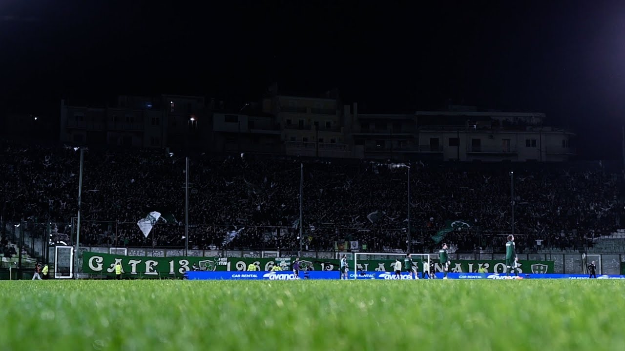 Η παρακάμερα του αγώνα Παναθηναϊκός - ΠΑΟΚ 2-1 / PAO TV