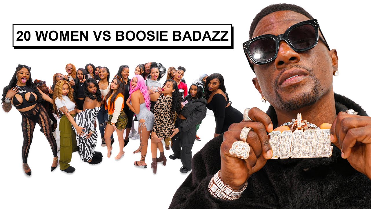 20 WOMEN VS 1 RAPPER : BOOSIE BADAZZ