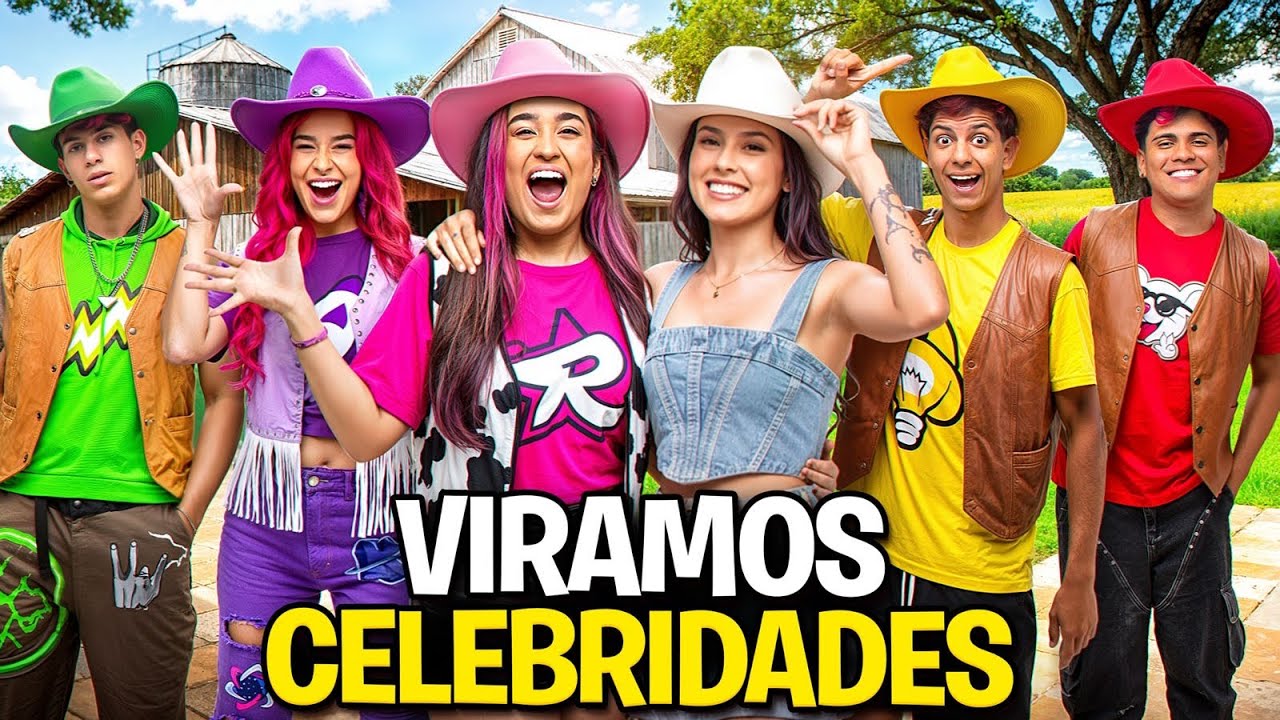 VIVEMOS A VIDA DE FAMOSOS POR 24 HORAS *Rotina completa ! 