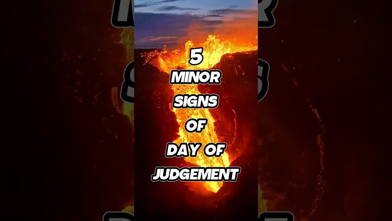 Five Minor Signs of the day of Judgement in Islam🕋☪️#islam#allah
