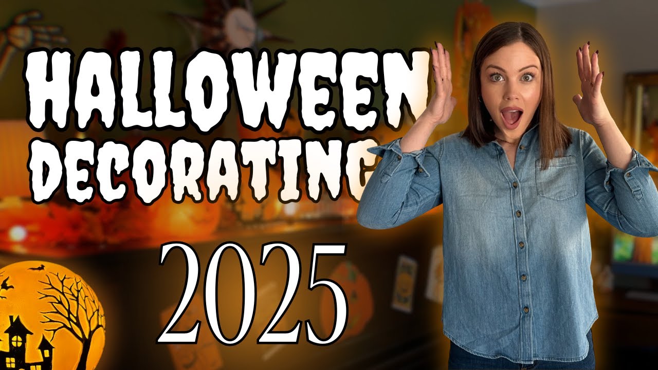 Decorating for Halloween 2025 (Vintage Edition) 🎃🍂✨