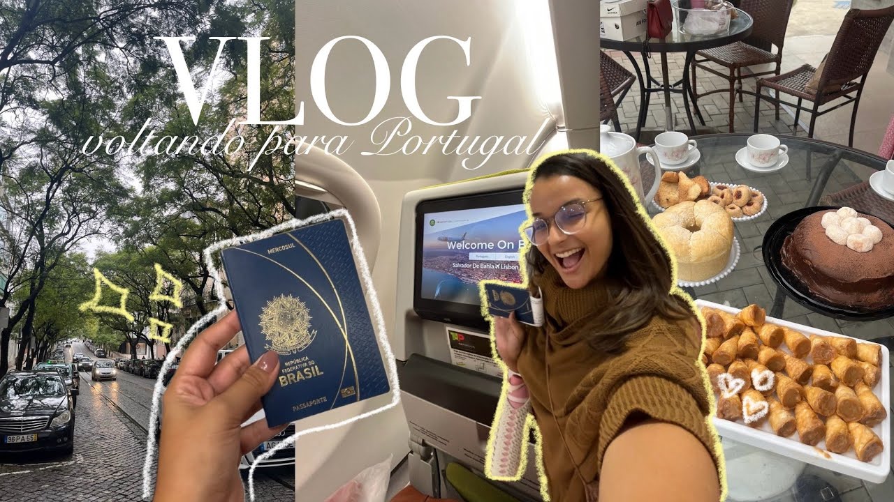 vlog voltando para Portugal | mudança com o visto de procura de trabalho | despedidas, viagem... 