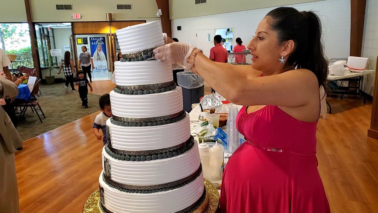COMO CORTAR PASTEL DE PISOS Y CUANTAS PORCIONES SALIERON / PORCION PARA BODA