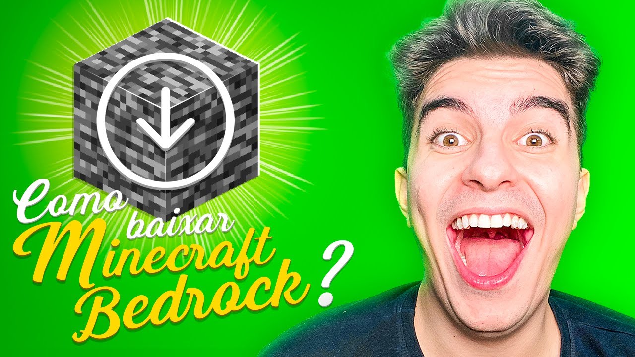 COMO BAIXAR E INSTALAR O MINECRAFT DE CELULAR !! (Minecraft Bedrock Edition) - Minecraft Tutorial #2