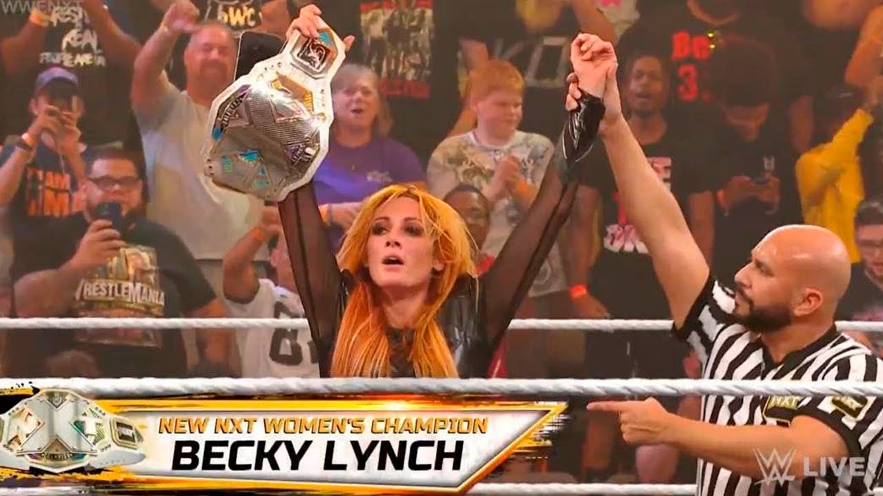 Becky Lynch Wins the WWE NXT Women's Title - WWE NXT 9/12/2023