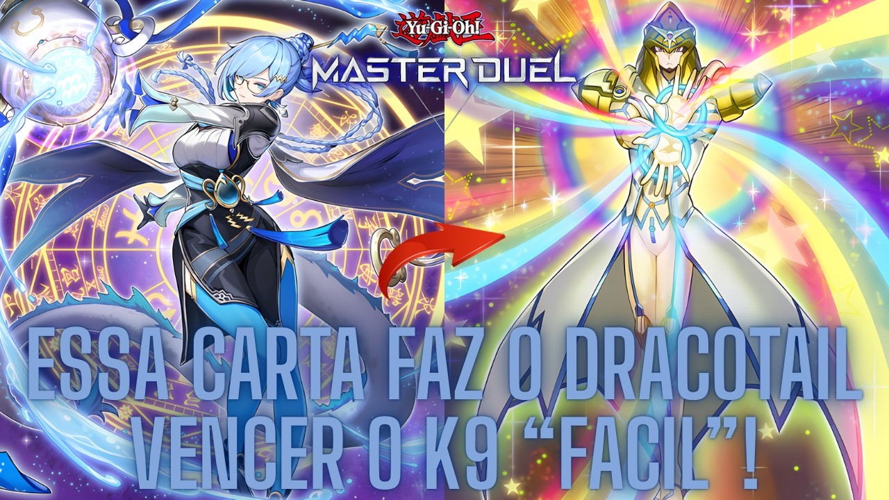 ESSA TECH muda MUITO como o DRACOTAIL enfrenta o K9! - Yu-Gi-Oh! Master Duel.