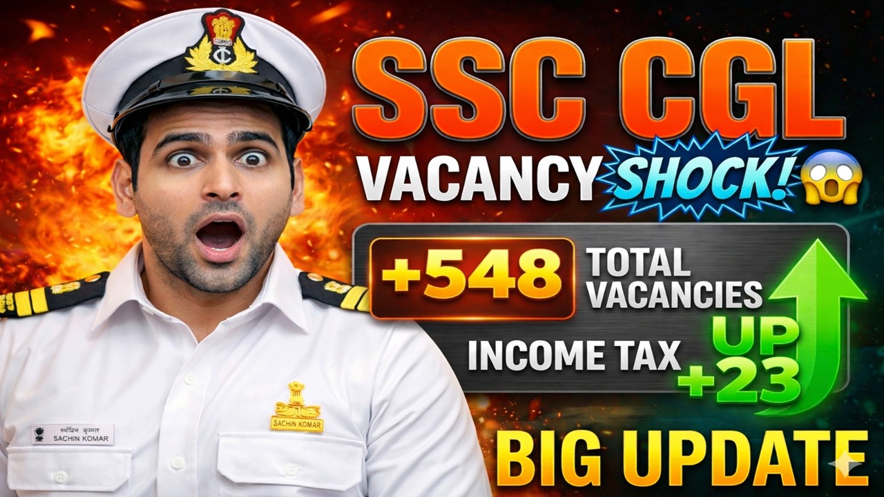 SSC CGL 2025 Vacancy Shock 😱 | +548 Posts Added | CSS Big Surprise | Which Post Cutoff Will Drop?