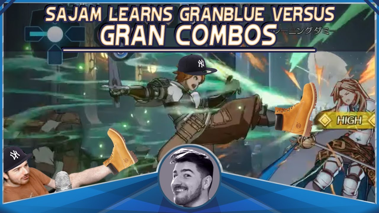 Sajam Learns Granblue Fantasy Versus: Gran Combos