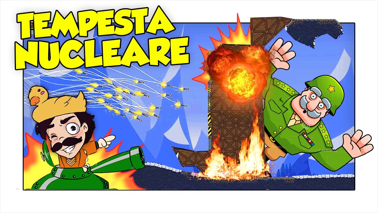 TEMPESTA DI MISSILI ATOMICI SULLA FORTEZZA GRATTACIELO! - Forts ITA