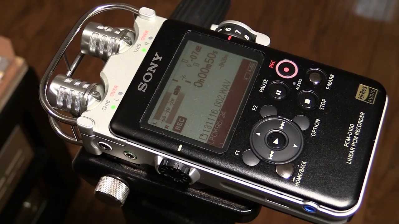 New One! SONY PCM-D100  (additional video)