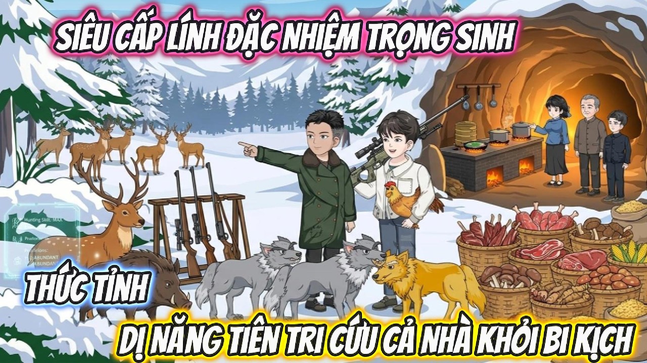 Si&ecirc;u Cấp L&iacute;nh Đặc Nhiệm Trọng Sinh, Thức Tỉnh Dị Năng Ti&ecirc;n Tri Cứu Cả Nh&agrave; Khỏi Bi Kịch