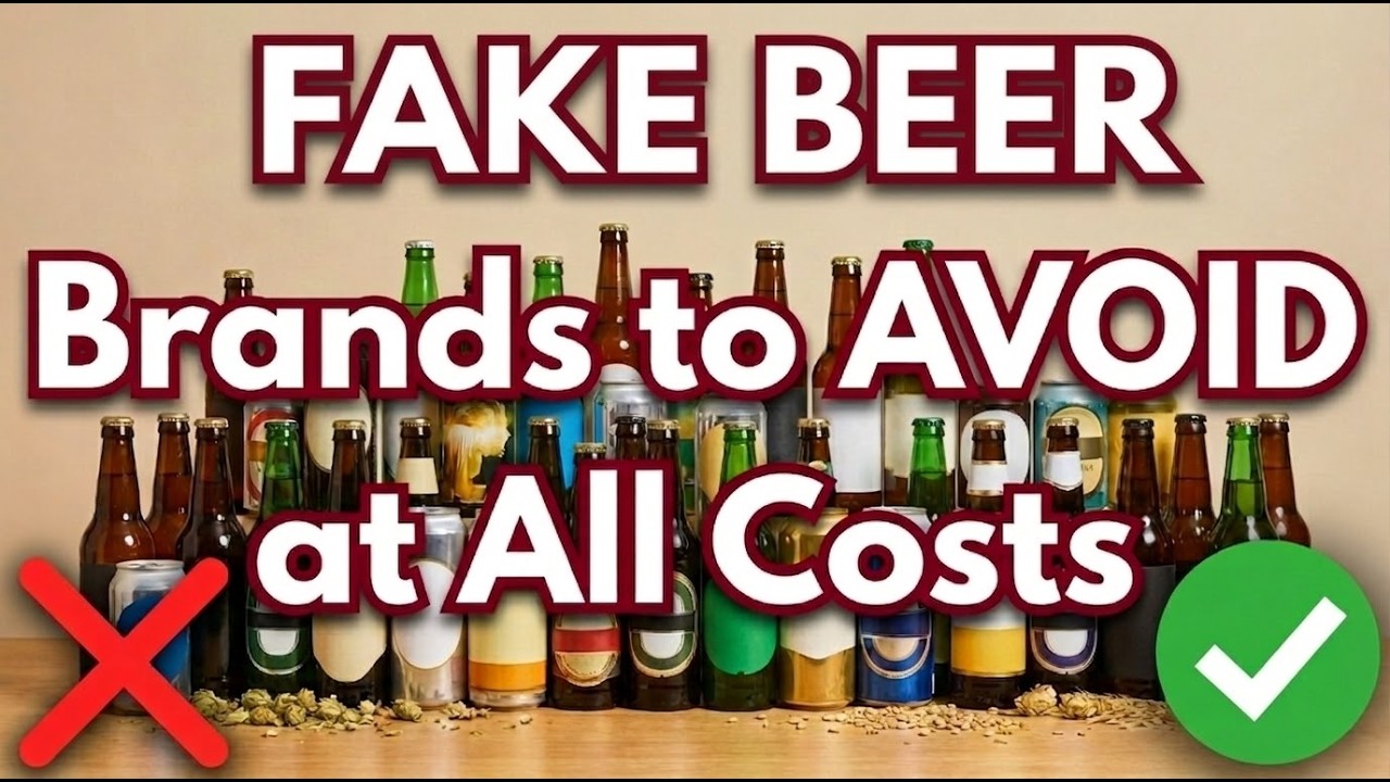 15 FAKE Beer Brands to AVOID at All Costs (And How to Spot Real Beer)