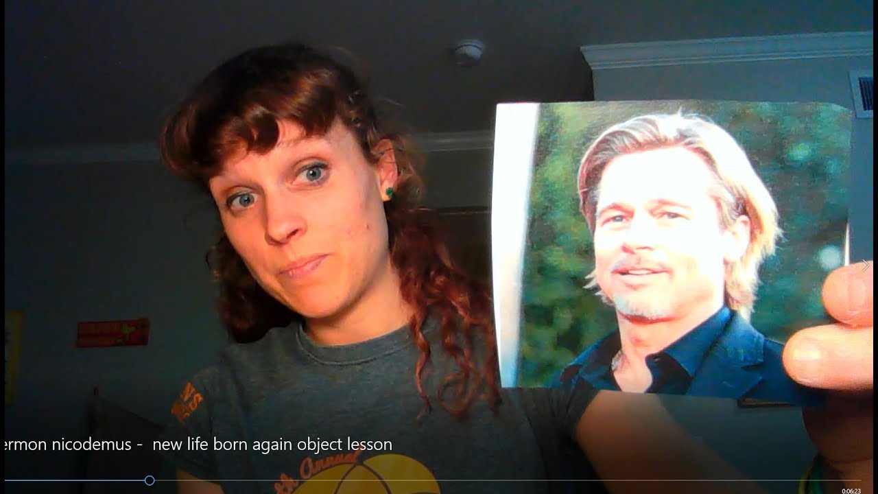 Children's Sermon on Jesus and Nicodemus | Born Again object lesson from John 3