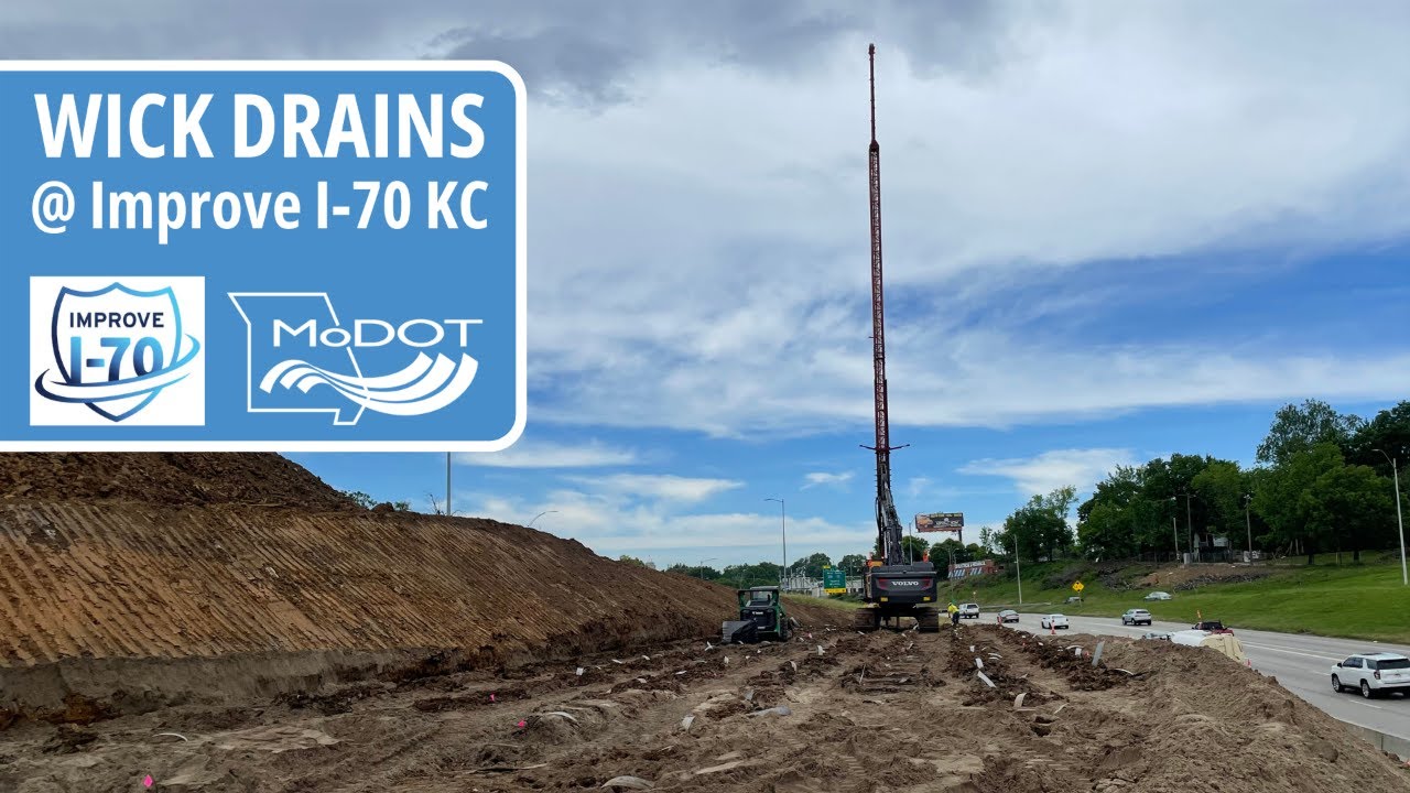 Improve I-70 KC - Wick Drains