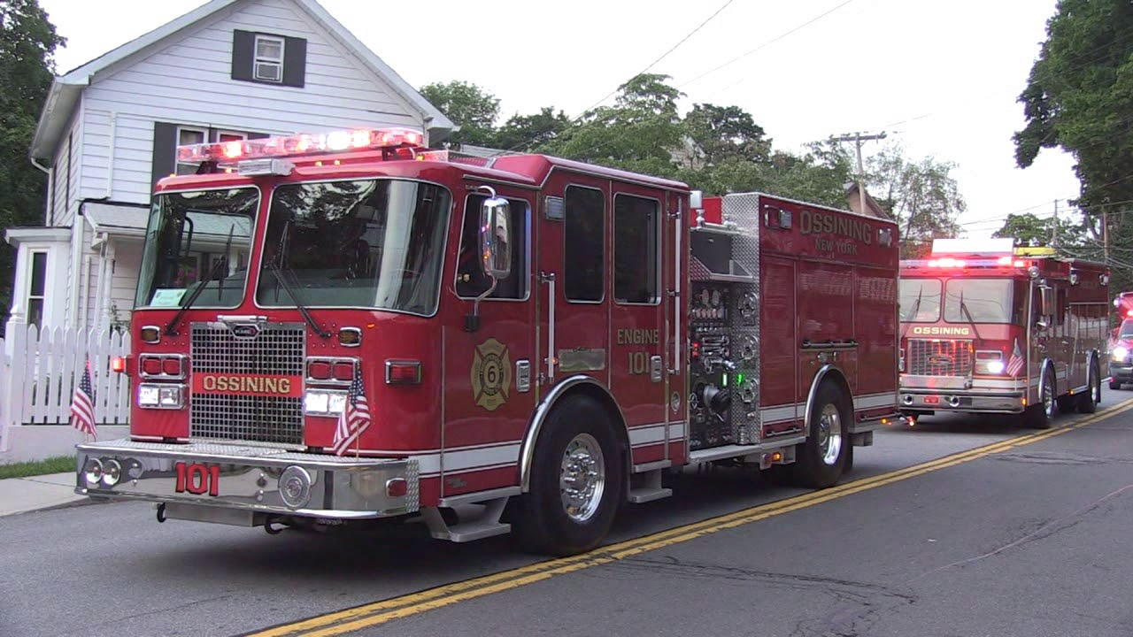 The Ossining Fire Department Parade 2019