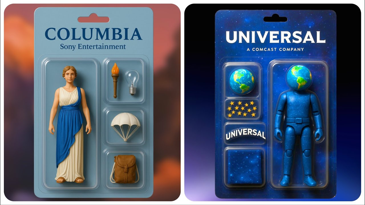 Movie Studio Action Figures by AI
