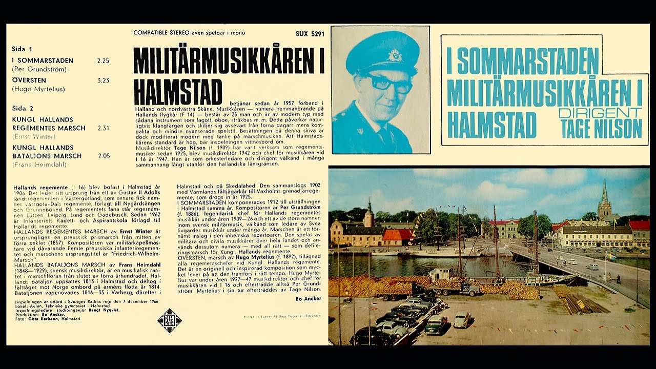 Militärmusikkåren I Halmstad - Kungl Hallands Bataljons Marsch