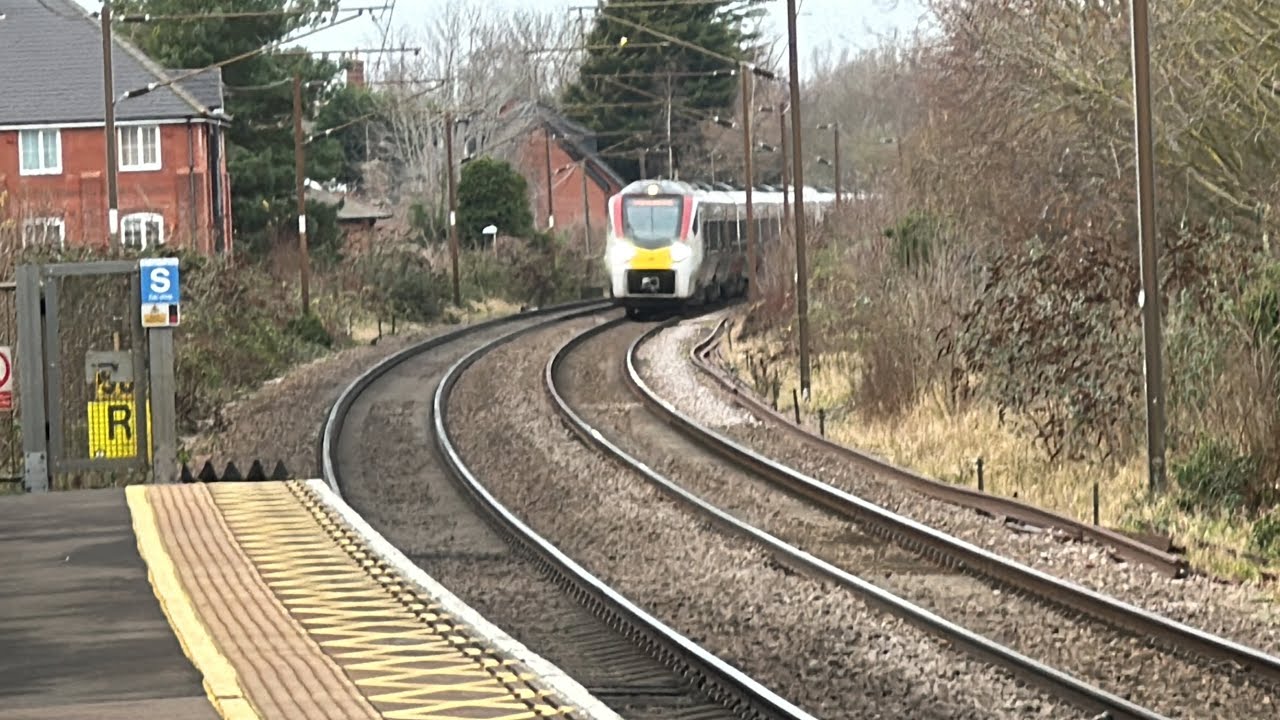 Greater Anglia Trains at Needham Market on December 15th 2023
