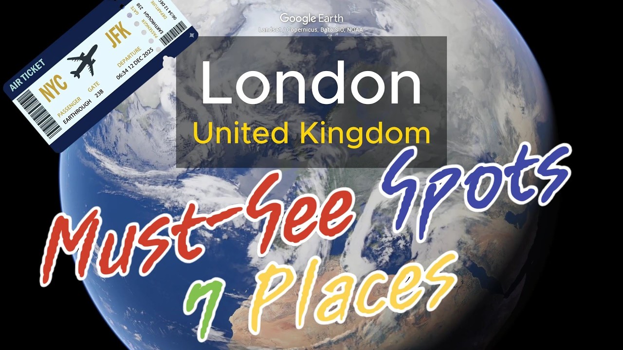 London  Must-See Spots | Cinematic Aerial Views