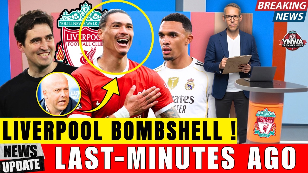 🚨 LIVERPOOL BOMBSHELL! NUNEZ UPDATE, TRENT TO ARSENAL? 😱 #LFC