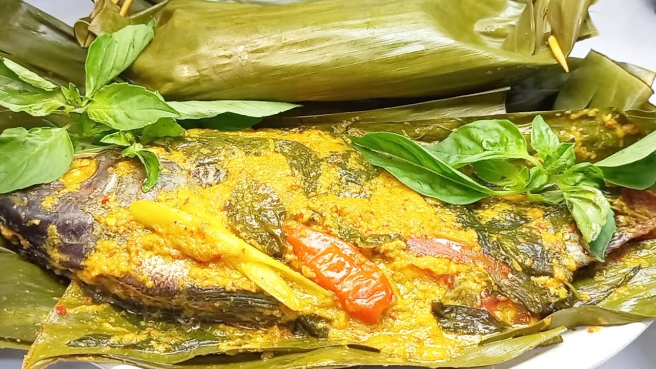 SIAP SIAP NASI SEBAKUL LUDES...INI RESEP PEPES IKAN NILA KHAS SUNDA TERENAK BUMBU MERESAP