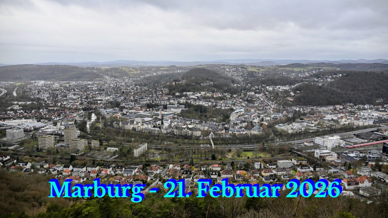 Marburg: Oben Schloss, unten Kirche – dazwischen ganz viel Märchenhaftes