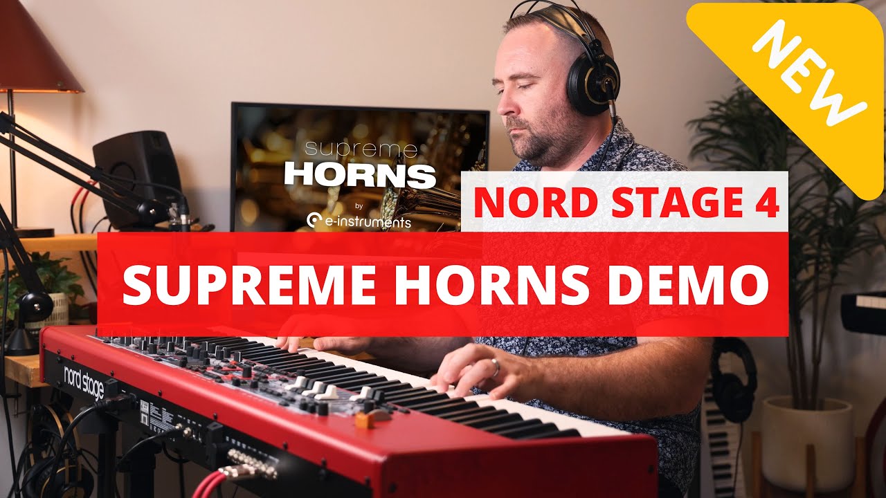 Nord Stage 4 - Демонстрационная подборка сэмплов духовых инструментов Supreme Horns - НОВИНКА!!