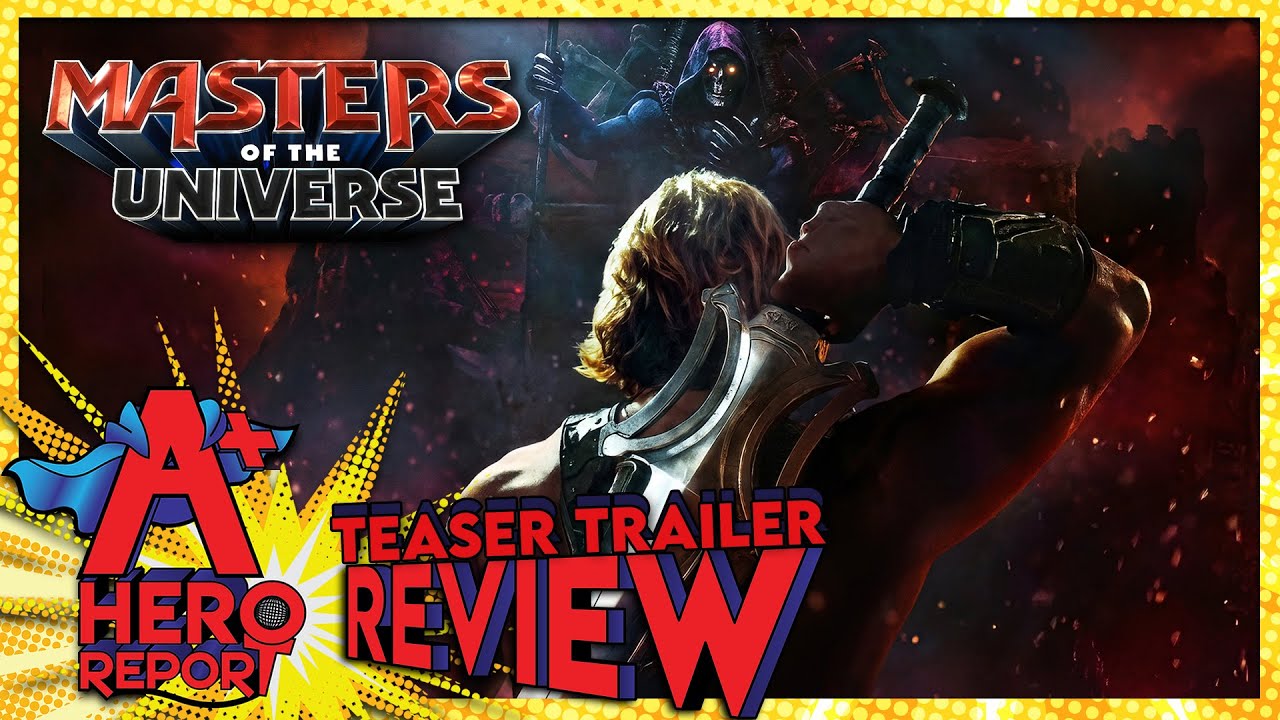 I HAVE THE POWER!! Masters of the Universe Teaser Trailer REVIEW - Eternia Brought to Life!