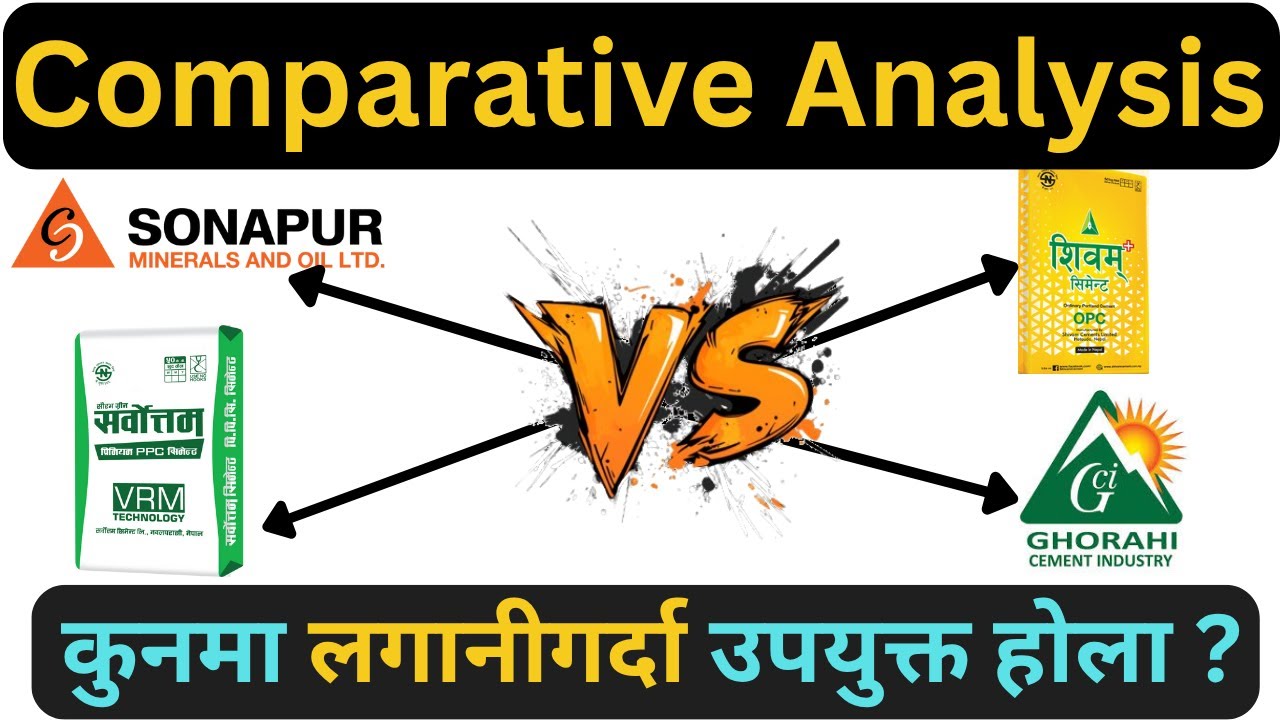 Comparative Analysis SARBTM,SHIVAM,SONAPUR,GHORAHI CEMENT | Which one would be better to invest in ?