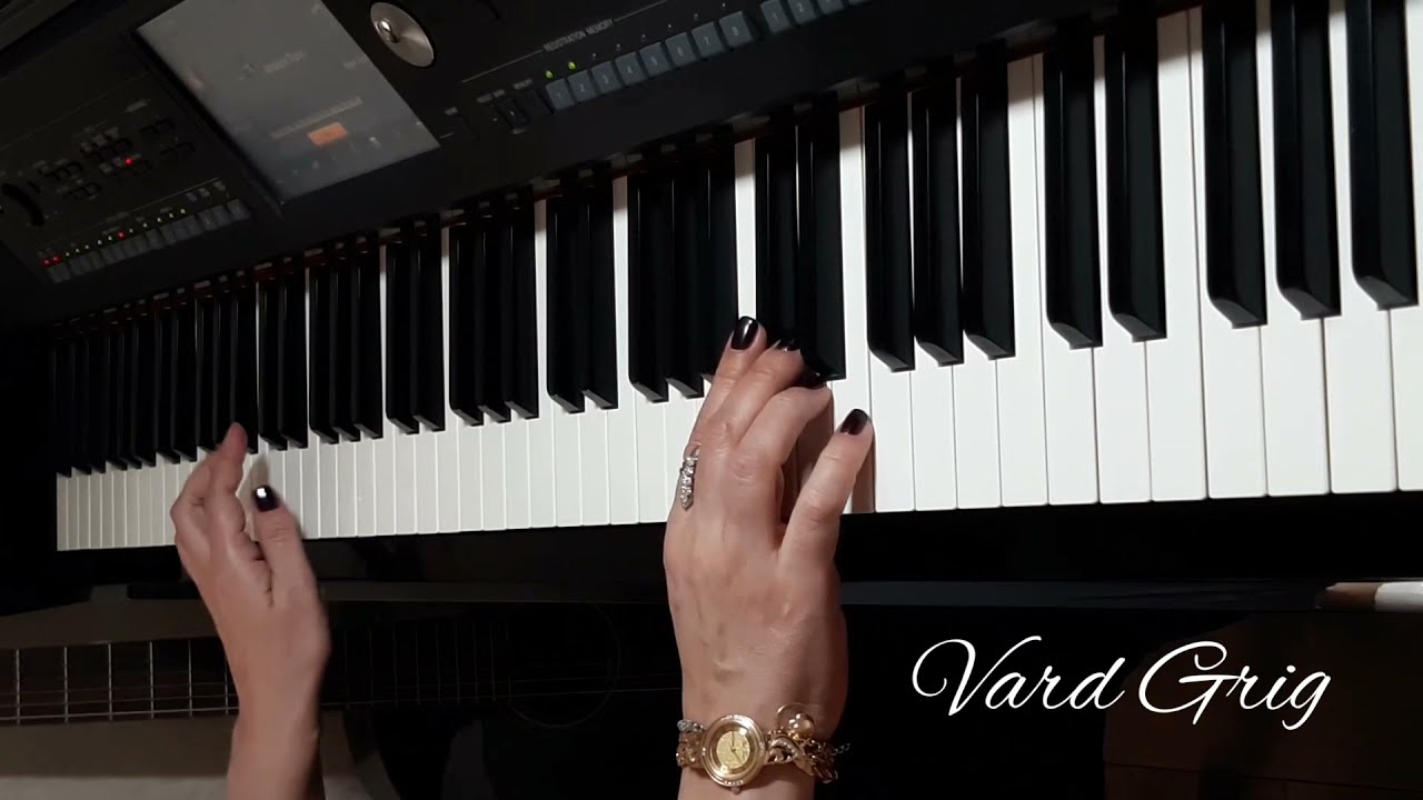 🧡Դարձել է մութ գիշերվա պես իմ ուղին~Nikol Galanteryan/piano cover Vard Grig