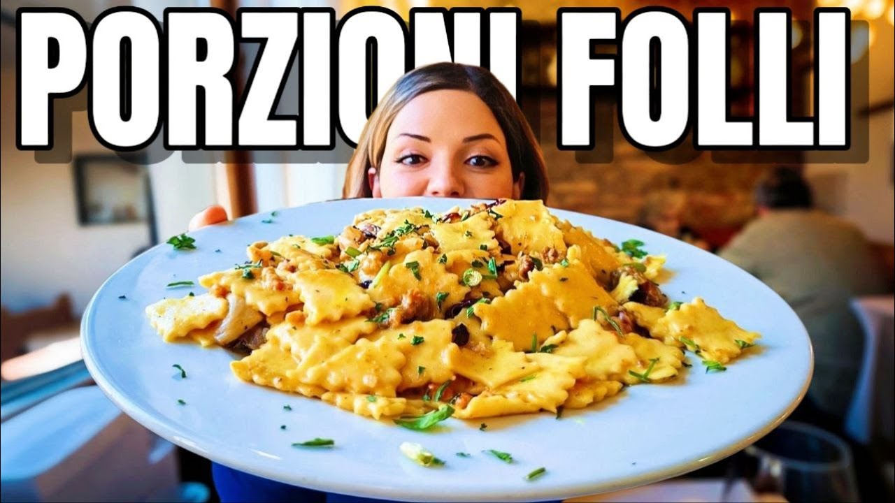 Impossibile finire tutto! La TRATTORIA con le PORZIONI GIGANTI in Romagna