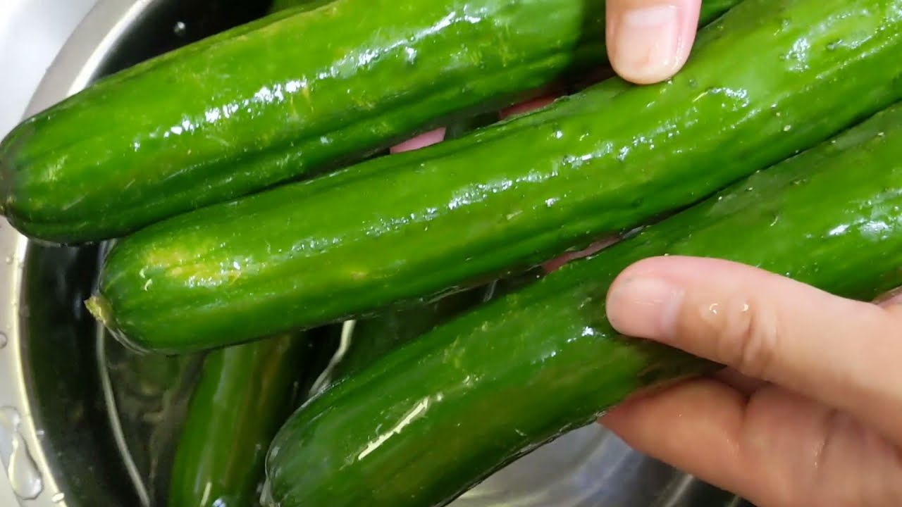 きゅうり塩漬け→超😄美味なお漬物のレシピ(半年保存可能)❗