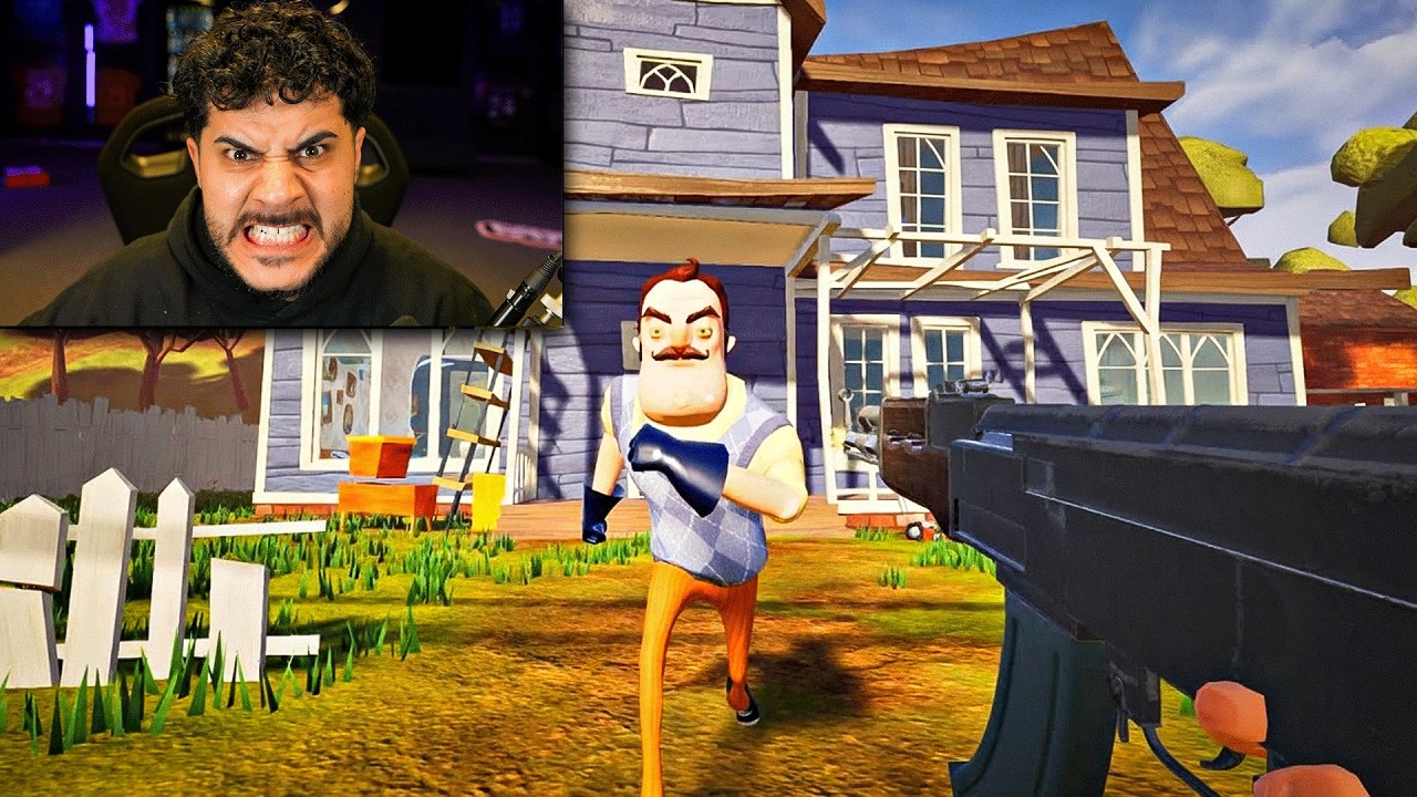 Hello Neighbor, aber ich habe Waffen!